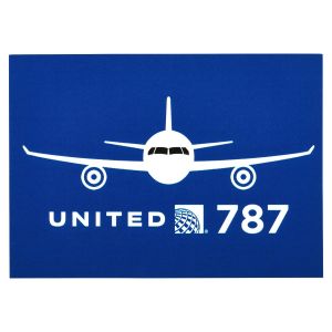United 787 Magnet