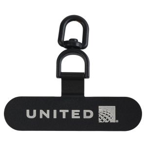 United Airlines Phone Tether Tab