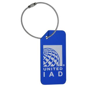 United Airlines IAD Luggage Tag