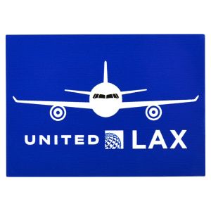 United Airlines LAX Plane Sticker