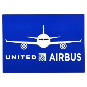United Airlines Blue AIRBUS Sticker 