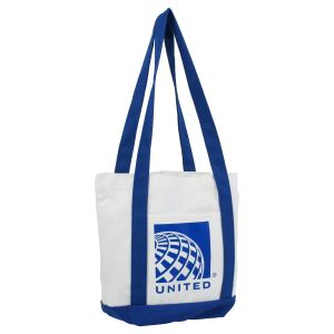 United Airlines Compact Shoulder Tote Bag