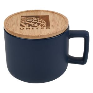United Airlines Case Virtuoso Mug with Bamboo Lid