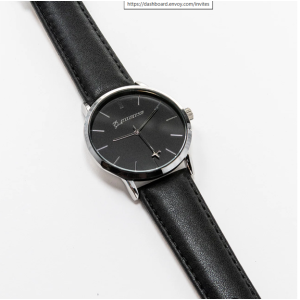 Boeing Silver Rotating Airplane Watch - Womens