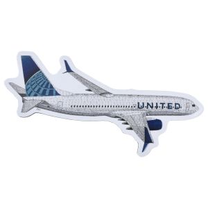 United Airlines B737 Airplane Magnet