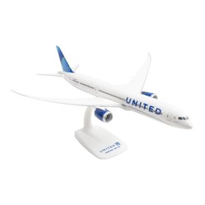 United Airlines SkyMarks Flight 787-10 Snap Fit Model