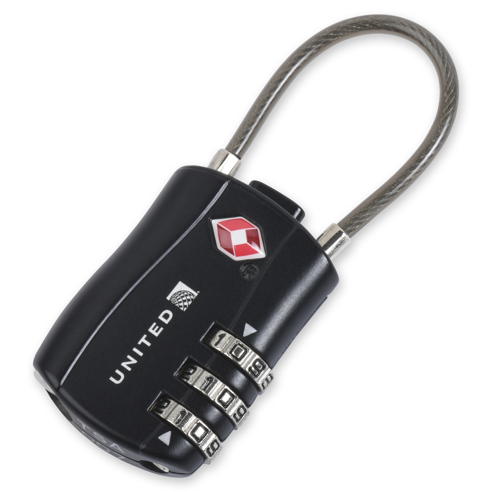 United Airlines TSA Approved Luggage Lock - Denver Mainliner Club Store